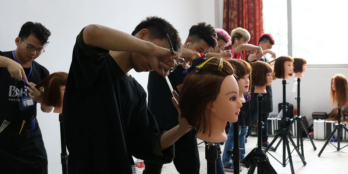 高端发型师专业训练班 | 广州市百美汇美发培训