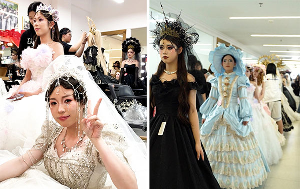 巴洛克新娘造型分享：华美与浪漫的极致交融