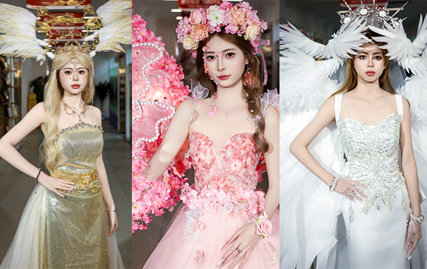 广州百美汇彩妆学员作品合集